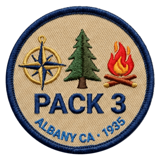 Albany Cub Scouts Pack 3 Logo