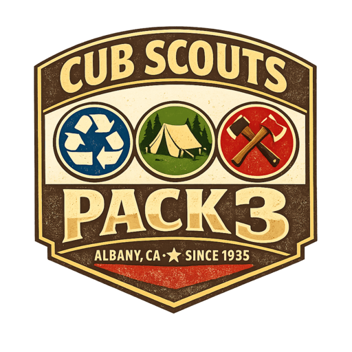 Albany Cub Scouts Pack 3 Logo